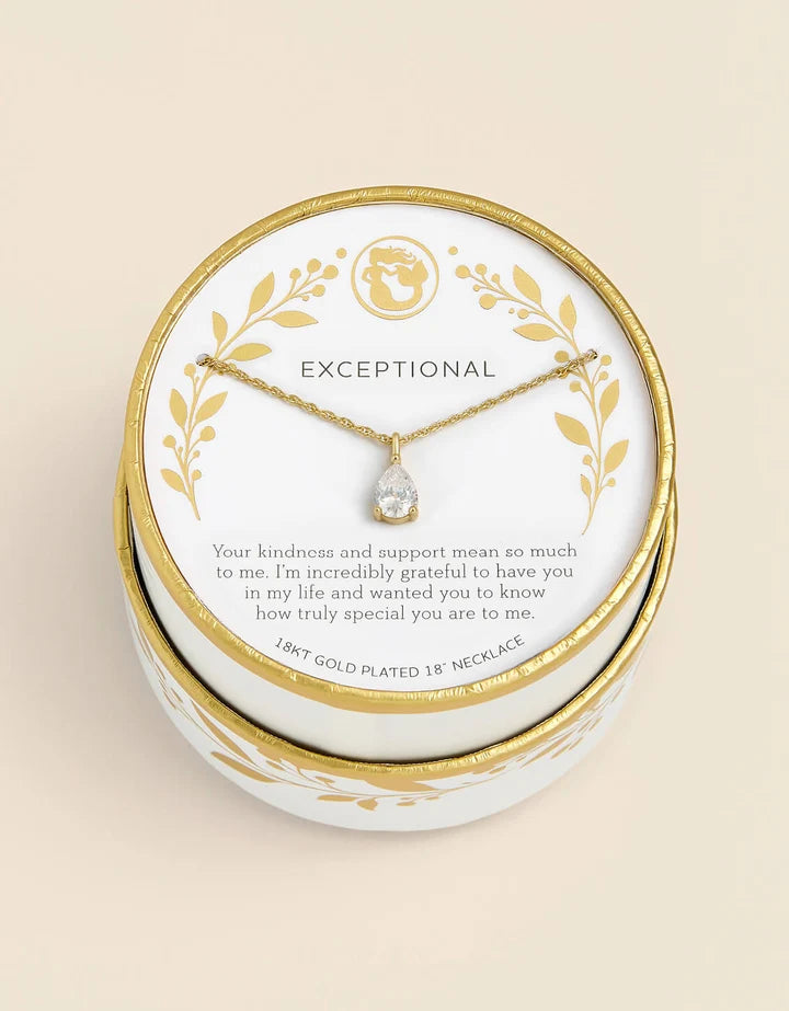Spartina - Sea La Vie Necklace - Exceptional/ Pear - Gold