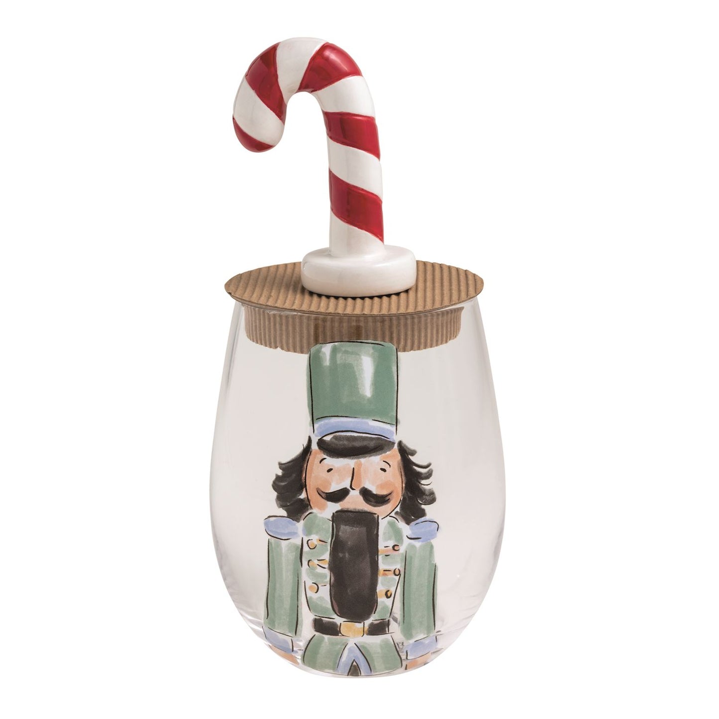Mudpie - Wine Glass & Stopper Sets - Nutcracker - Findlay Rowe Designs