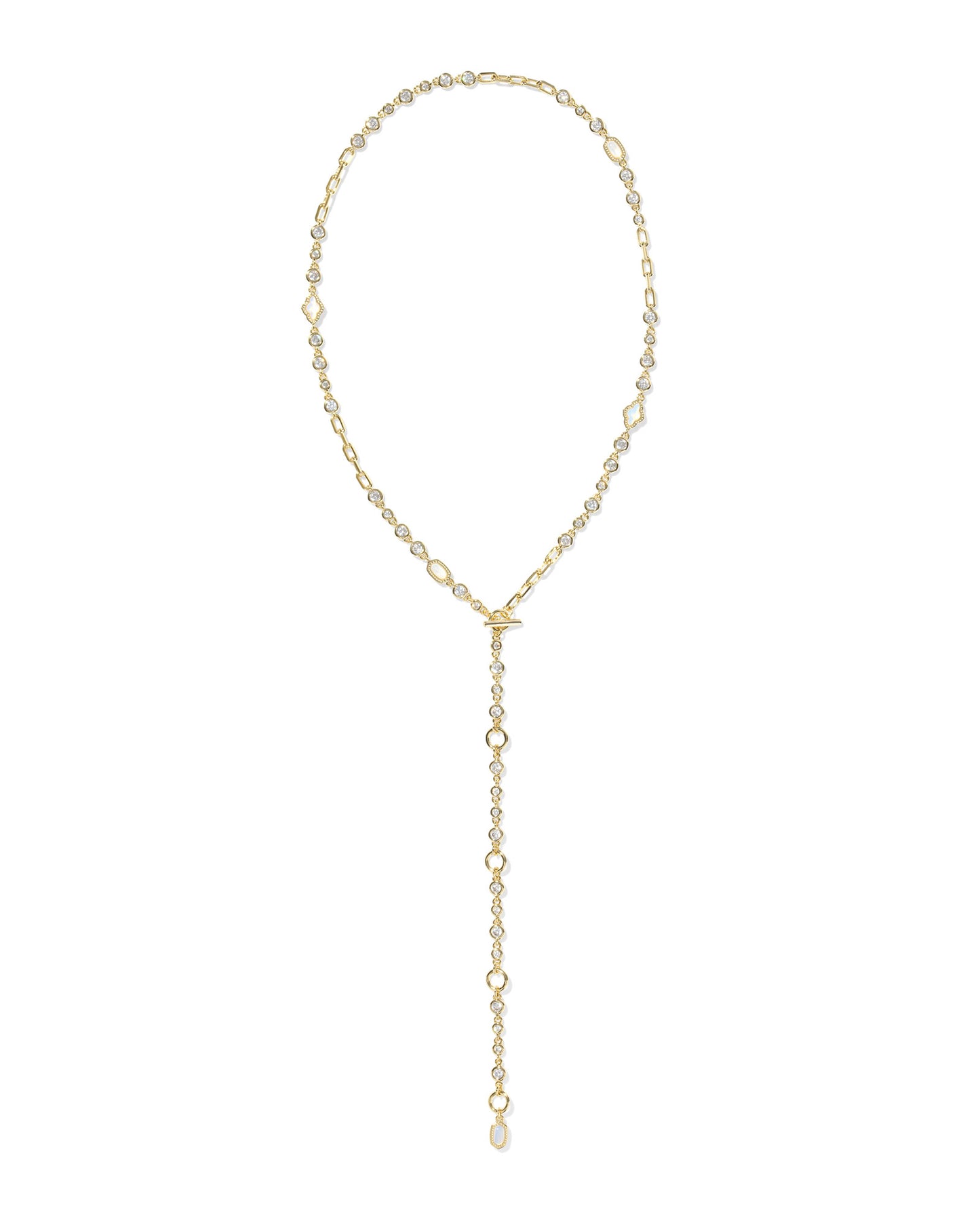 Kendra Scott - Necklace - Mini Elisa and Abbie Gold Strand  - White Mix - Findlay Rowe Designs
