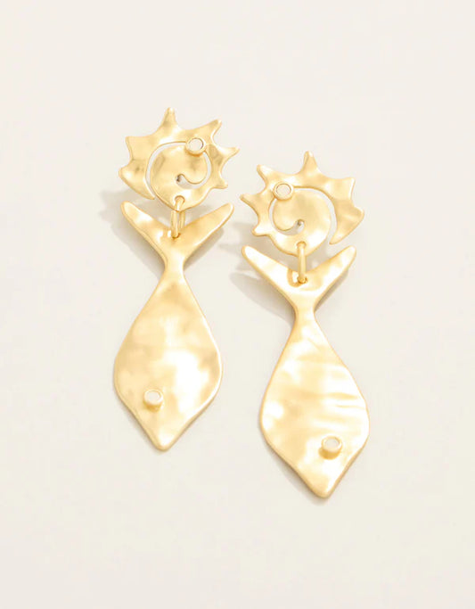 Spartina - Earrings - Flagler Fish - Findlay Rowe Designs