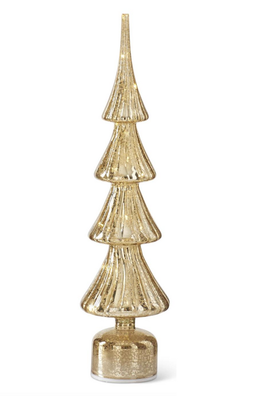 Christmas Tree - Mercury Glass - Gold - Findlay Rowe Designs
