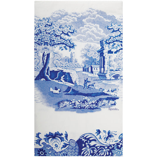 CR Gibson - Guest Towel Napkins - Spode Blue Italia - Findlay Rowe Designs