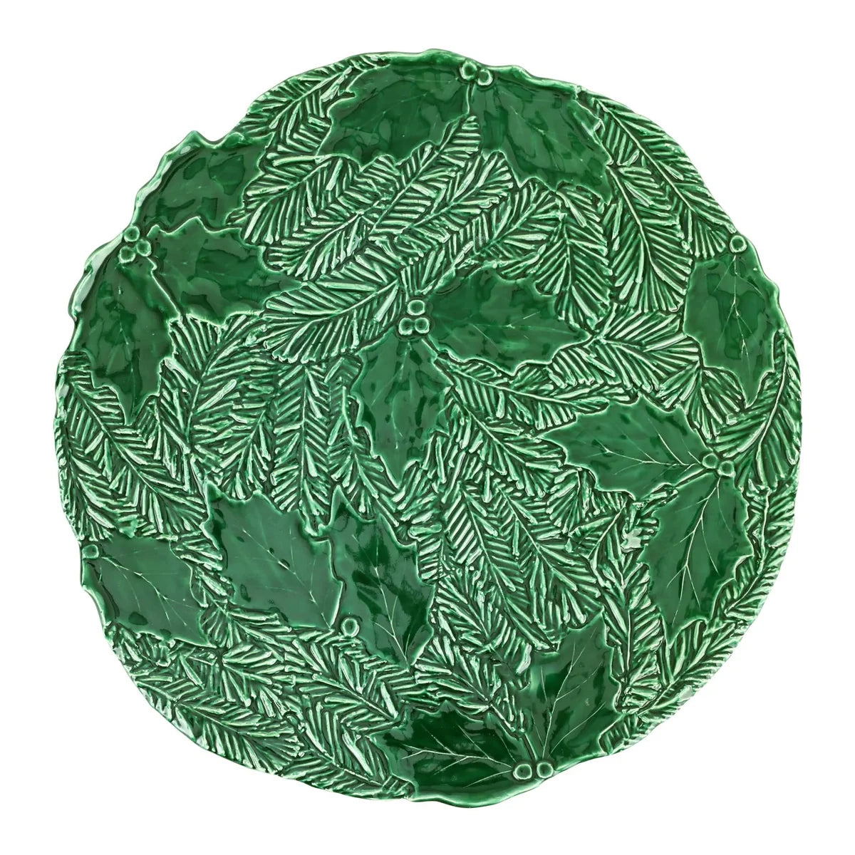 The Vietri - Cake Stand - Fiabe Di Natale - Green - Findlay Rowe Designs