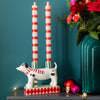 Candle Holder - Christmas Dog