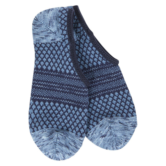 World's Softest Socks - Weekend Gallery Footsie - Peacoat Multi - Findlay Rowe Designs