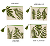 Pouch - Cotton Canvas - Fanciful Fern - Findlay Rowe Designs