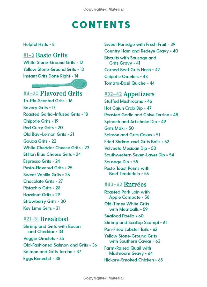 101 Things to Do With Grits