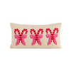 Shiraleah - Pillow - Pretty Candy Cane - Ivory - Findlay Rowe Designs