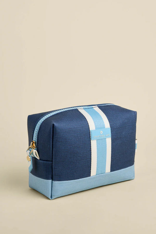 Spartina - Armada Cosmetic Case - Navy Blue Stripe - Findlay Rowe Designs