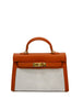**** Verify PHoto**** B&C Bags - Top Handle Purse - Woven - Findlay Rowe Designs