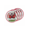 Glory Haus - Collegiate Coasters - Set of 4 - Georgia