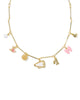 Kendra Scott - Necklace -   Cheer Gold Charm - Findlay Rowe Designs