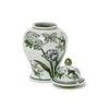 Ginger Jar - Primrose and Lotus Chinoiserie  - Green - Findlay Rowe Designs