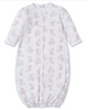 Kissy Kissy - Convertible Gown - Gingham Jungle - Pink - Findlay Rowe Designs