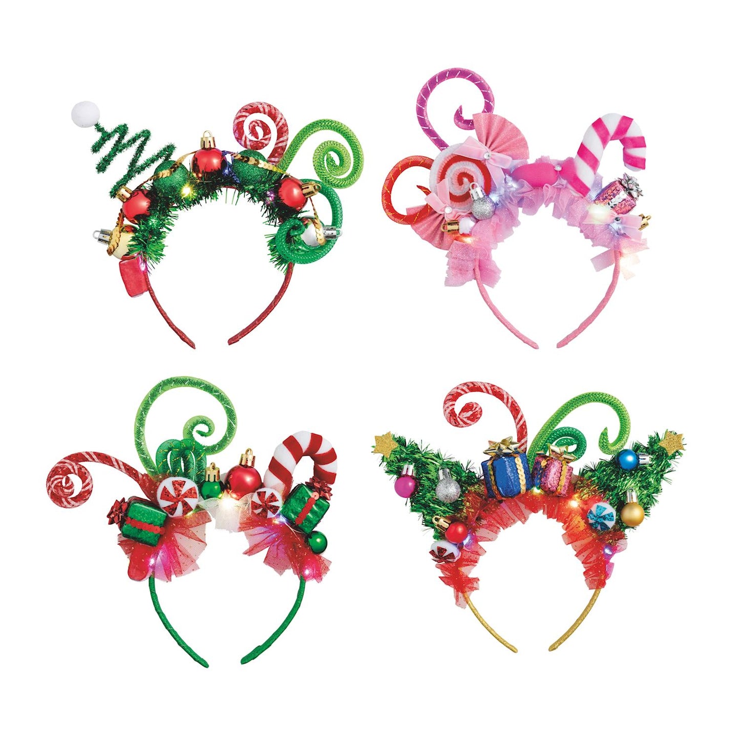 Mud Pie - Light-Up Whimsical Christmas Headbands - Findlay Rowe Designs