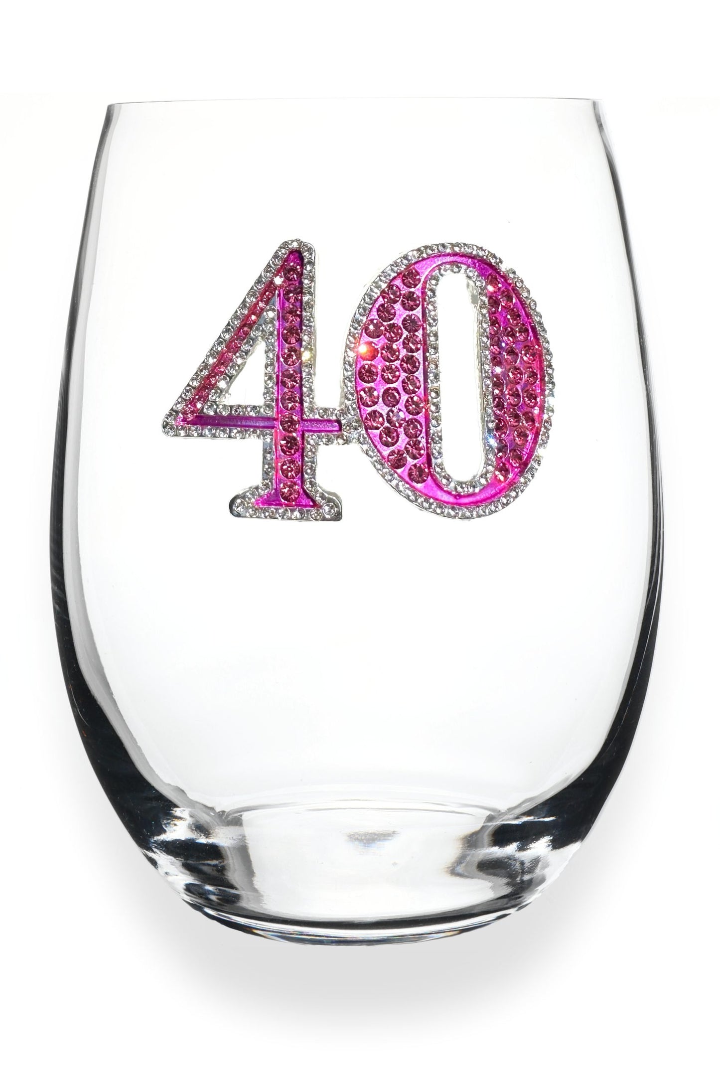 Queens Jewels - Stemless Wine - Jeweled - Findlay Rowe Designs