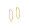 Enewton - Round Gold 1.25in Hoop - Textured