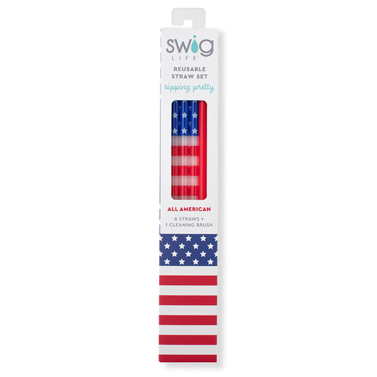 Swig- All American Reusable Straw Set