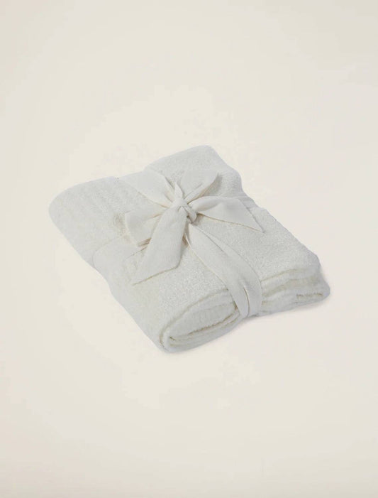 Barefoot Dreams - CozyChic Lite Ribbed Baby Blanket - Pearl - Findlay Rowe Designs