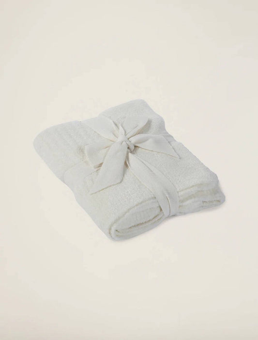 Barefoot Dreams - CozyChic Lite® - Ribbed Baby Blanket - Pearl - Findlay Rowe Designs