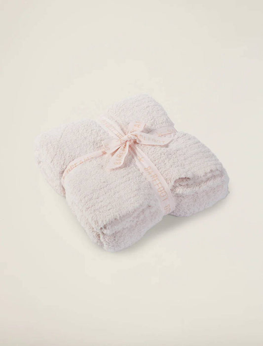 Barefoot Dreams - Throw - CozyChic® Ribbed - Pink - Findlay Rowe Designs