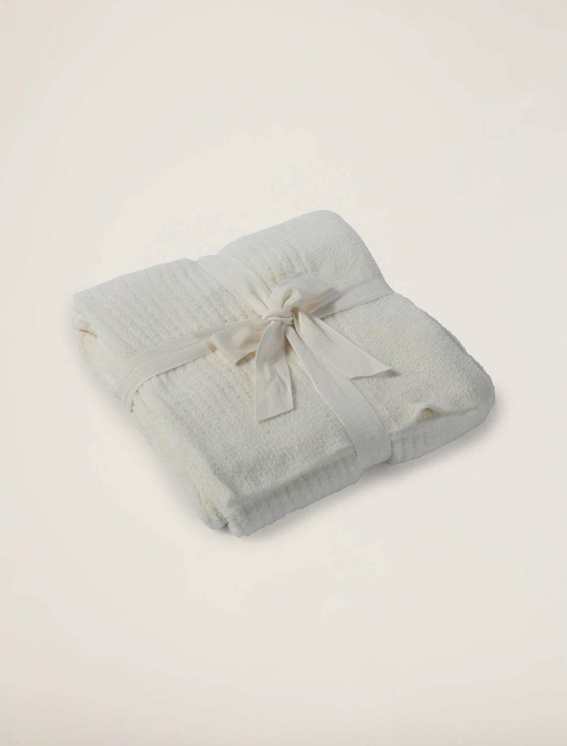 BAREFOOT DREAMS - CozyChic Lite® Ribbed Throw - PEARL - Findlay Rowe Designs