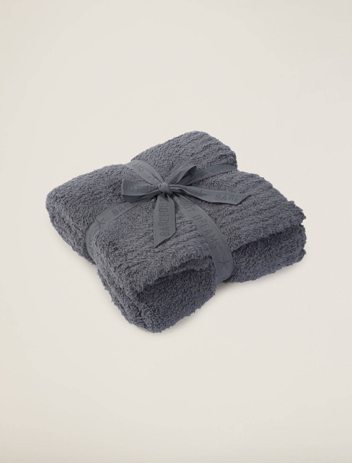 Barefoot Dreams - Throw CozyChic® Ribbed - Graphite - Findlay Rowe Designs