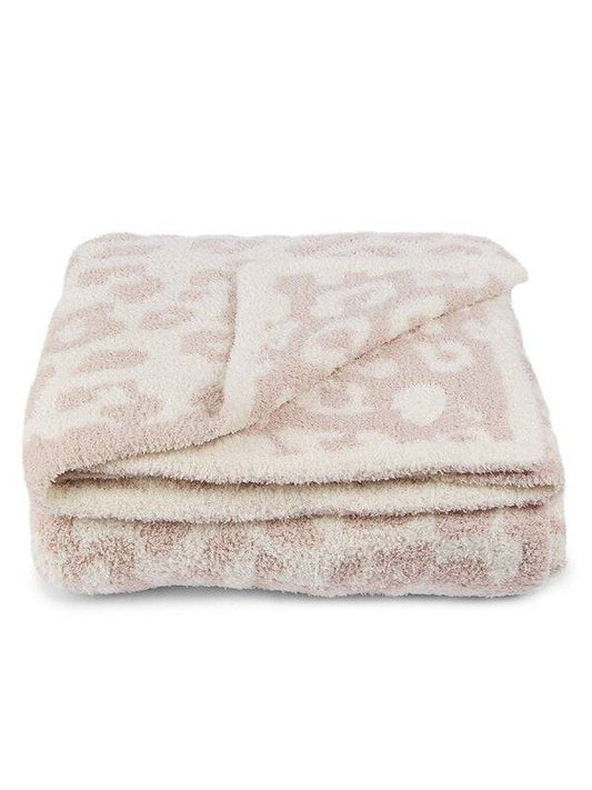 Barefoot Dreams - CozyChic Cream Stone Barefoot in the Wild Throw - Findlay Rowe Designs