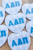Swag - Gingham Heart Button - Sorority