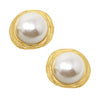 Susan Shaw - Earrings - Classic Pearl Cab Studs