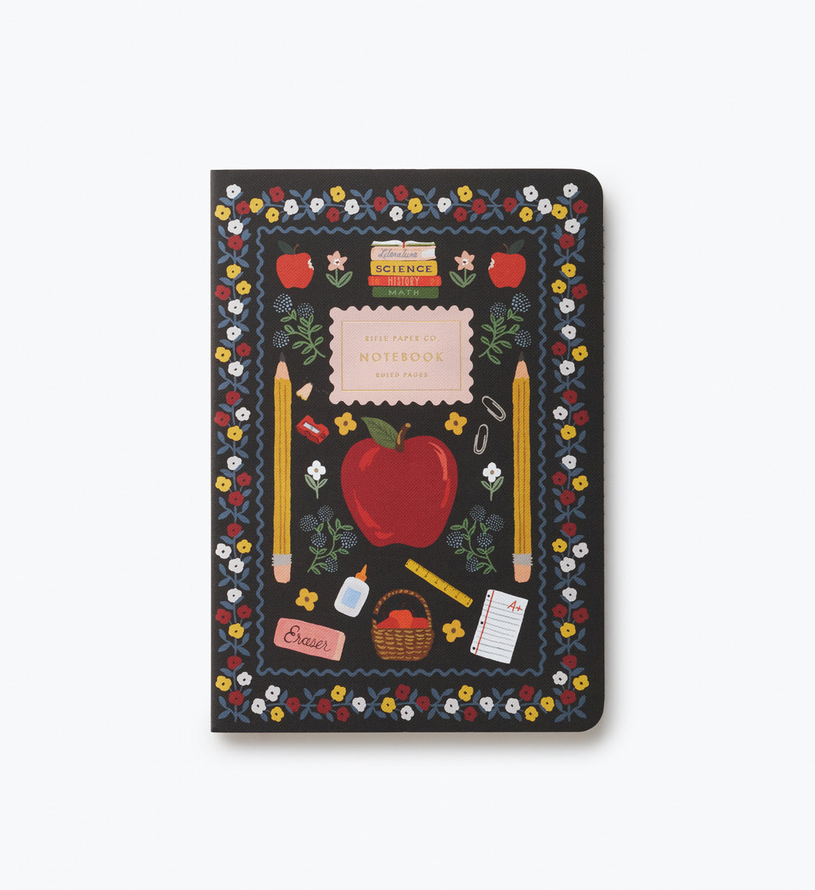Rifle Paper Co - Schoolhouse Notebooks - Set of 3