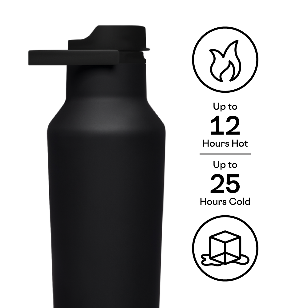 CORKCICLE-20oz canteen black