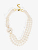 Necklace - Collar Necklace - Oversized Pearl