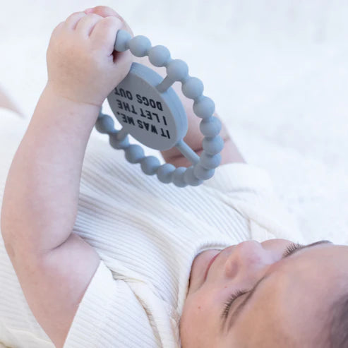 Bella Tunno - Happy Teether - I Let the Dogs Out - Findlay Rowe Designs