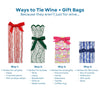 Lucy Grymes - Ikat Wine Gift Bag Kit - Findlay Rowe Designs