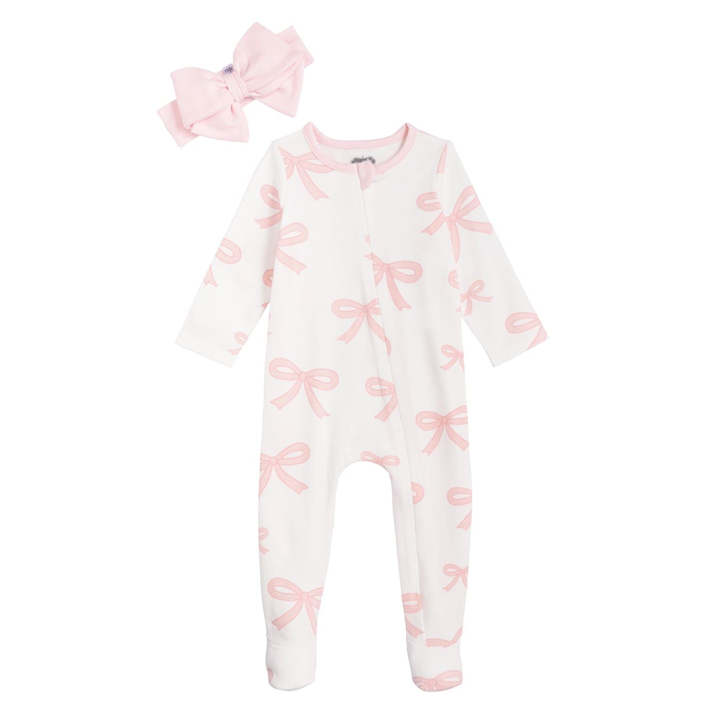 Mud Pie - Baby - Bow Sleeper & Headband Set - Findlay Rowe Designs