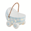 Mud Pie - Light-Up Sitter - Baby Carriage - Blue - Findlay Rowe Designs