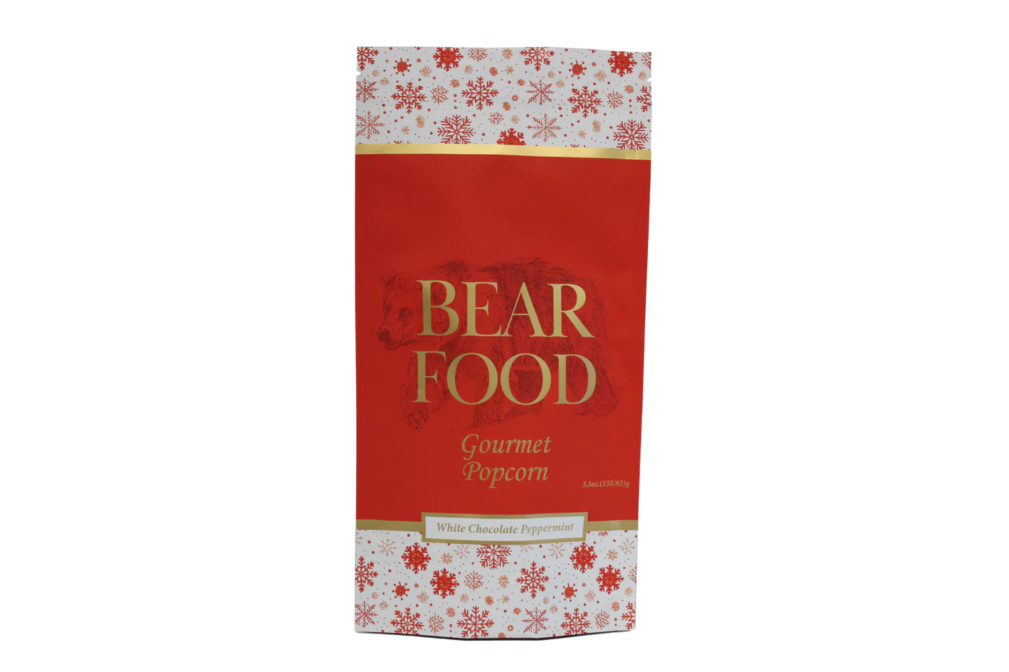 Bear Food - White Chocolate Peppermint Popcorn
