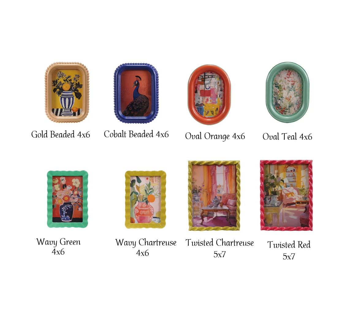 Frame - 4x6 or 5x7 - Twisted Bobbin and Ruffled - Findlay Rowe Designs