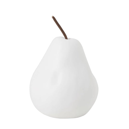 WHITE STONEWARE PEAR - Findlay Rowe Designsç