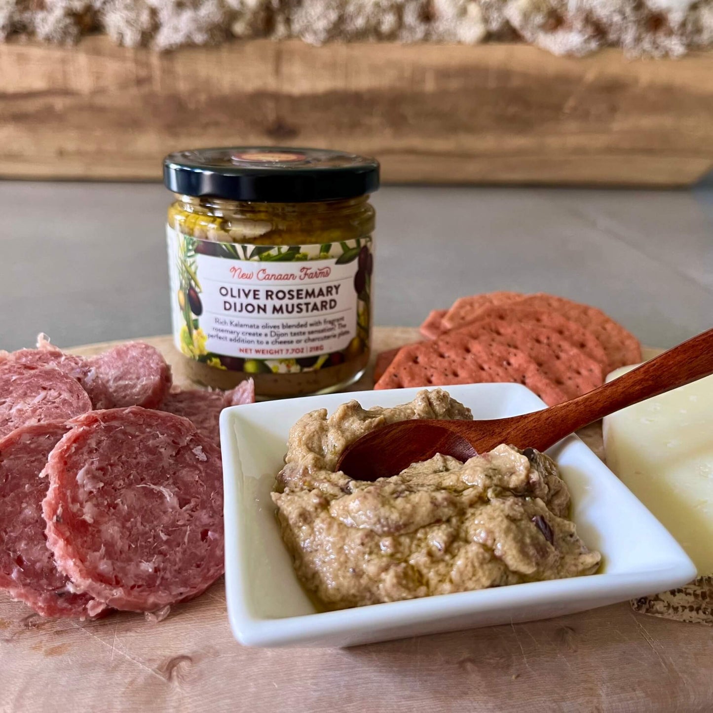 New Canaan Farms - Olive Rosemary Dijon Mustard - Findlay Rowe Designs