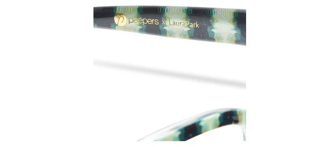 Peepers x Laura Park - Birdie Reader - Orchid Blossom Navy Colorblock