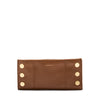 Hammitt - 110 North Wallet - Mahogany Pebble Brushed Gold - Red Zip - Findlay Rowe Designs