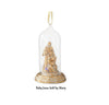 Ornament - Gold Nativity Cloche - LED 5 Inch