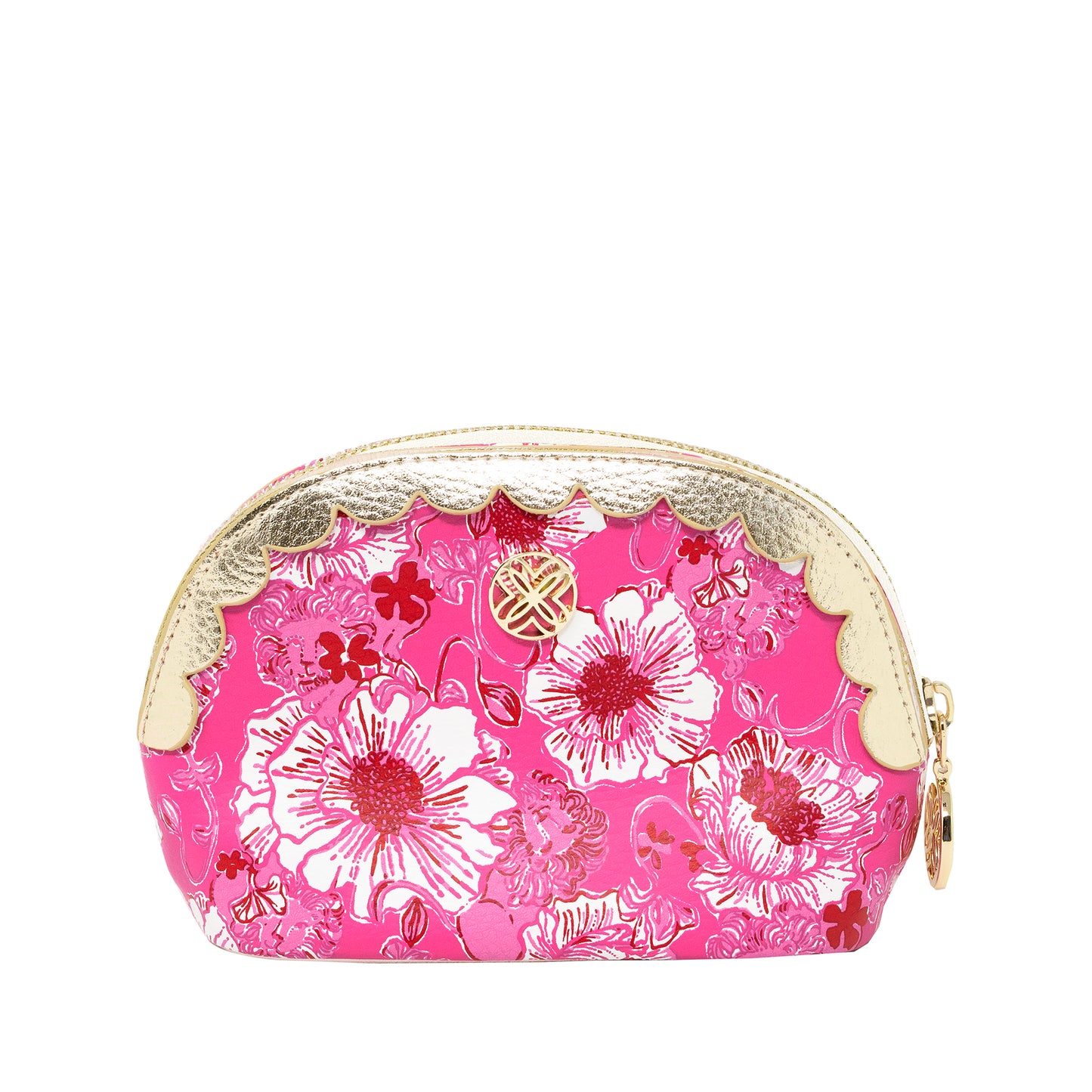 Lilly Pulitzer - Scallop Pouch Set - Glowing Gardens - Feeling Poppy - Findlay Rowe Designs