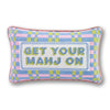 Furbish Studio - Pillow - Get Your Mahj- On - Findlay Rowe Designs