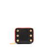 Hammitt - 5 North Coin Pouch - Black Brushed Gold - Red Zip - Findlay Rowe Designs