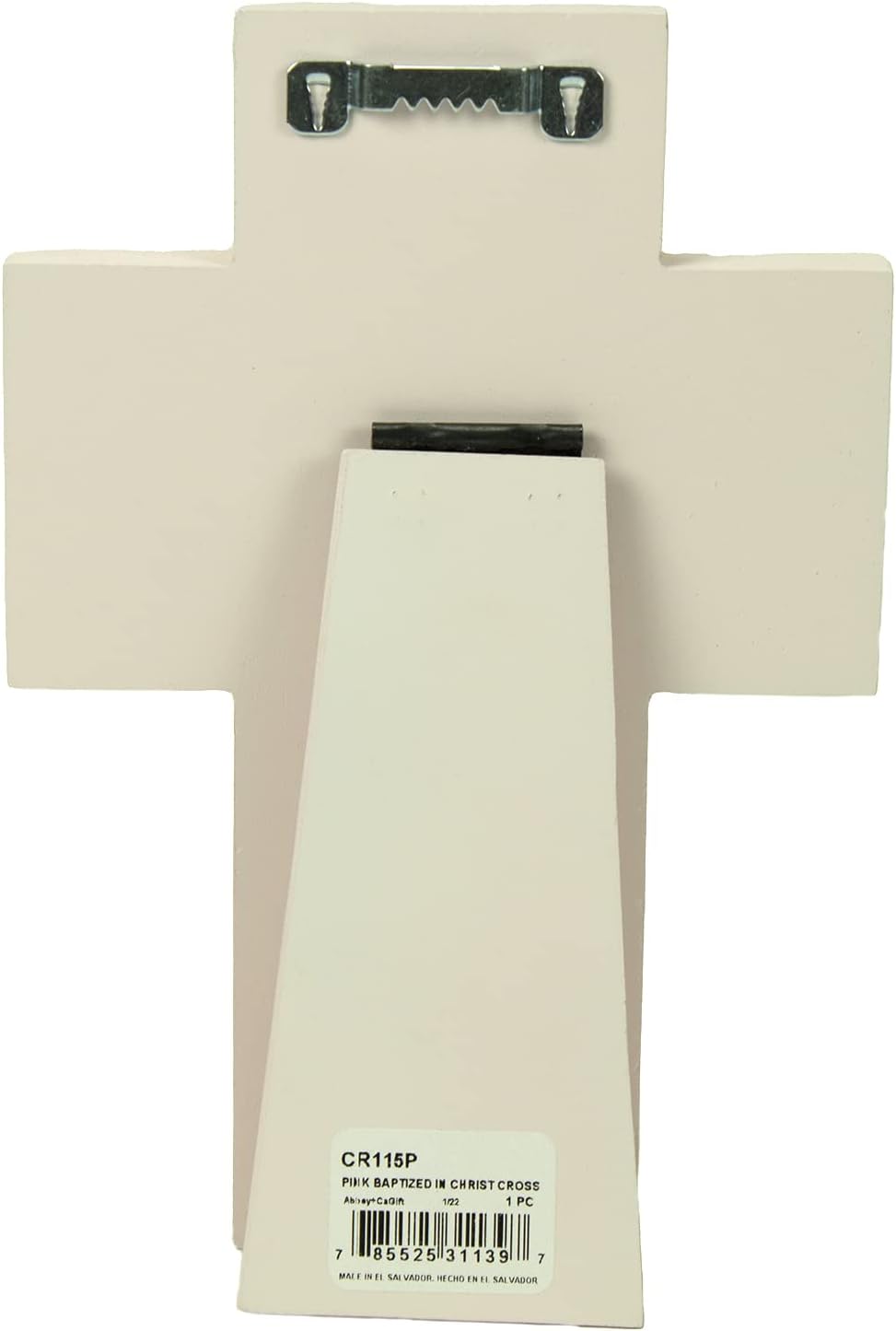 The Baptized in Christ Cross - Pink - Findlay Rowe Designs