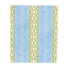 Caspari - Guest Towel Napkins - Knots And Spots - Blue  Green - Findlay Rowe Designs