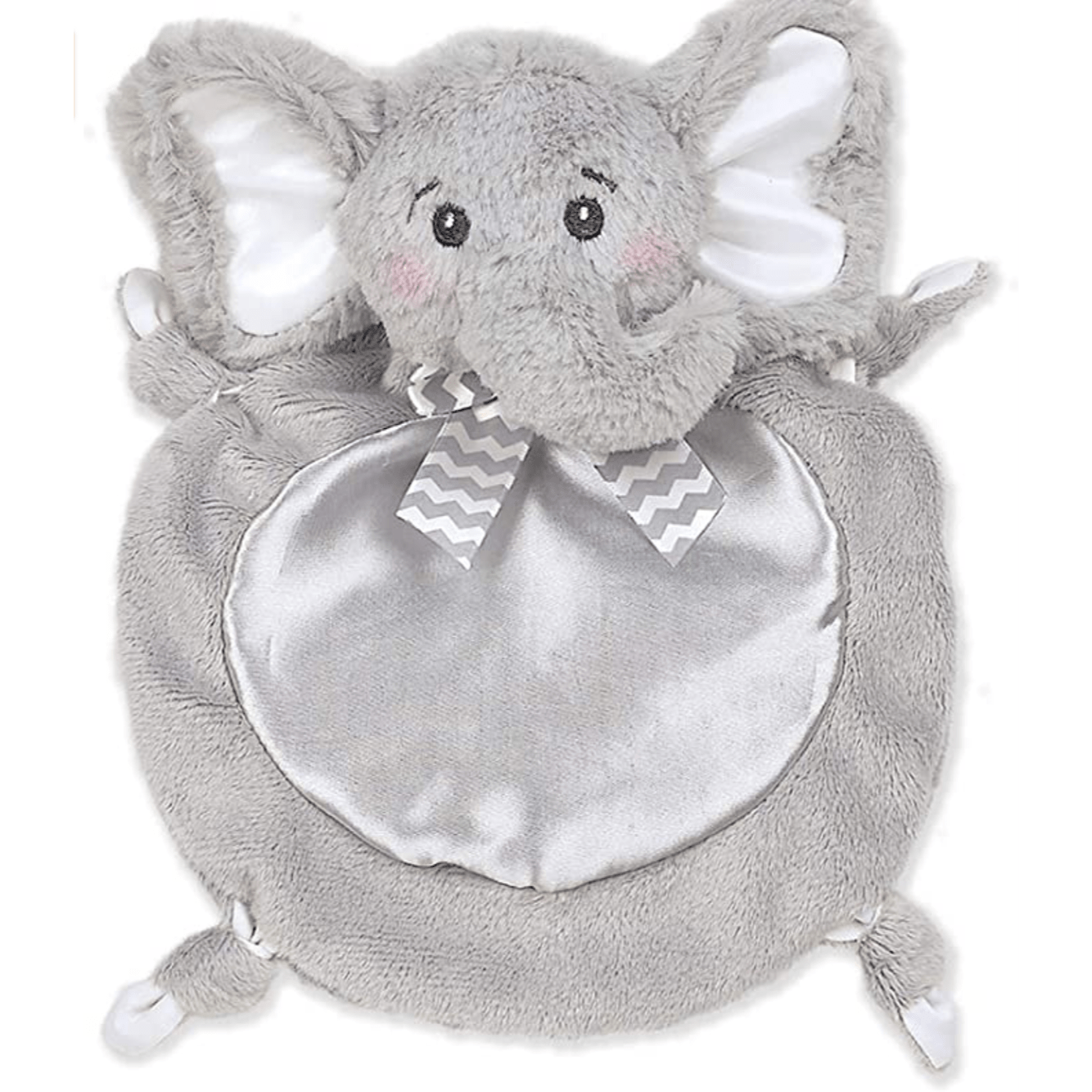 Bearington - Gray Elephant Baby Blankie - Findlay Rowe Designs